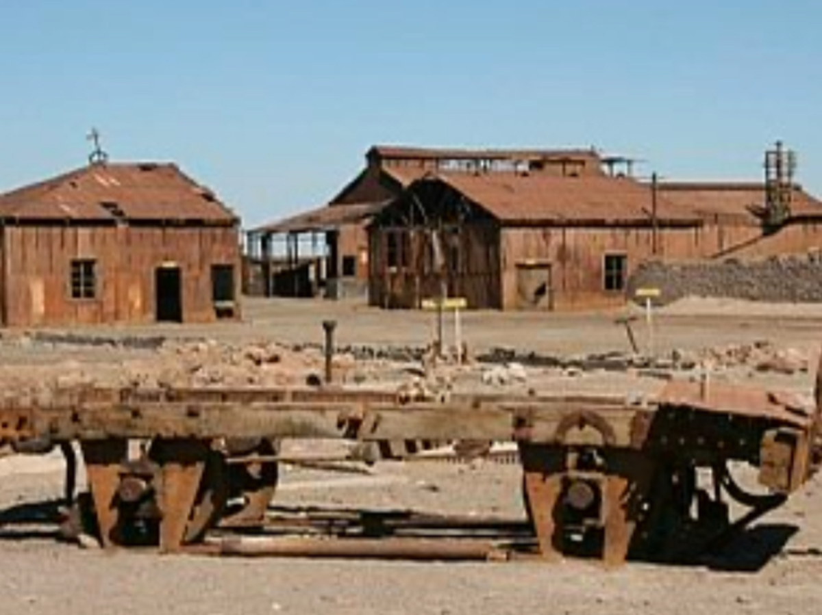 &nbsp;Oficinas salitreras / desierto de Atacama