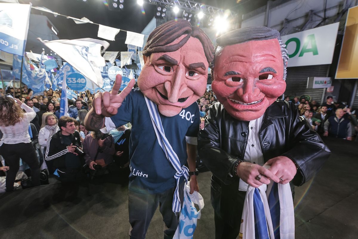 Acto cierre de campaña del Partido Nacional.