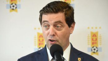 El presidente de la AUF, Ignacio Alonso.