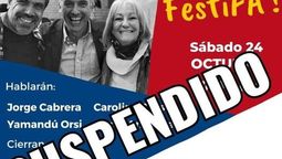 altText(Suspensión del acto FESTIFA)}
