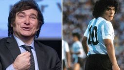 altText(El día que Javier Milei atacó con odio a Diego Maradona )}