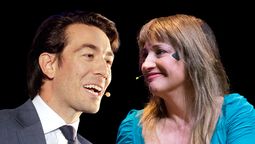altText(Sartori habló de democracia y la periodista Georgina Mayo lo increpó)}
