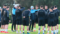 altText(Todo pronto para que la selección de fútbol viaje a los Panamericanos)}