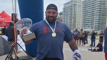 El uruguayo más fuerte: Enzo López se consagró campeón del Strongman 2025