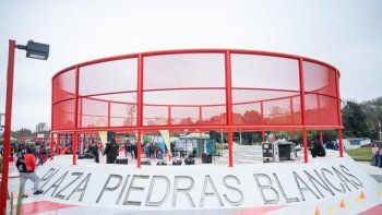 Plaza en Piedras Blancas