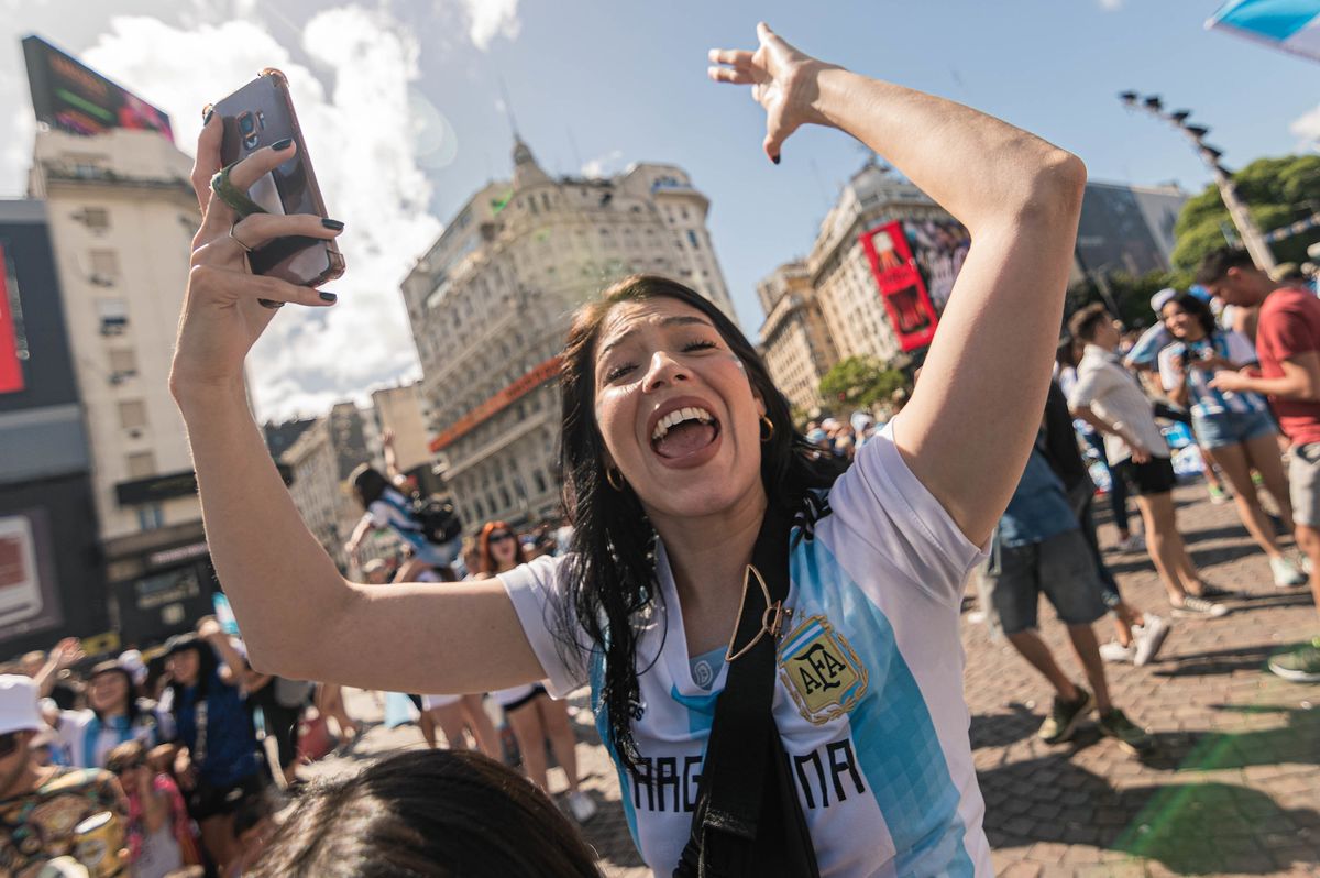 Argentina celebra su tercera copa del Mundo.