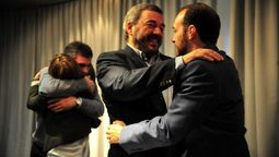 altText(Progresistas: nuevo sublema del FA presentado por Bergara, Lustemberg, Amado y García)}