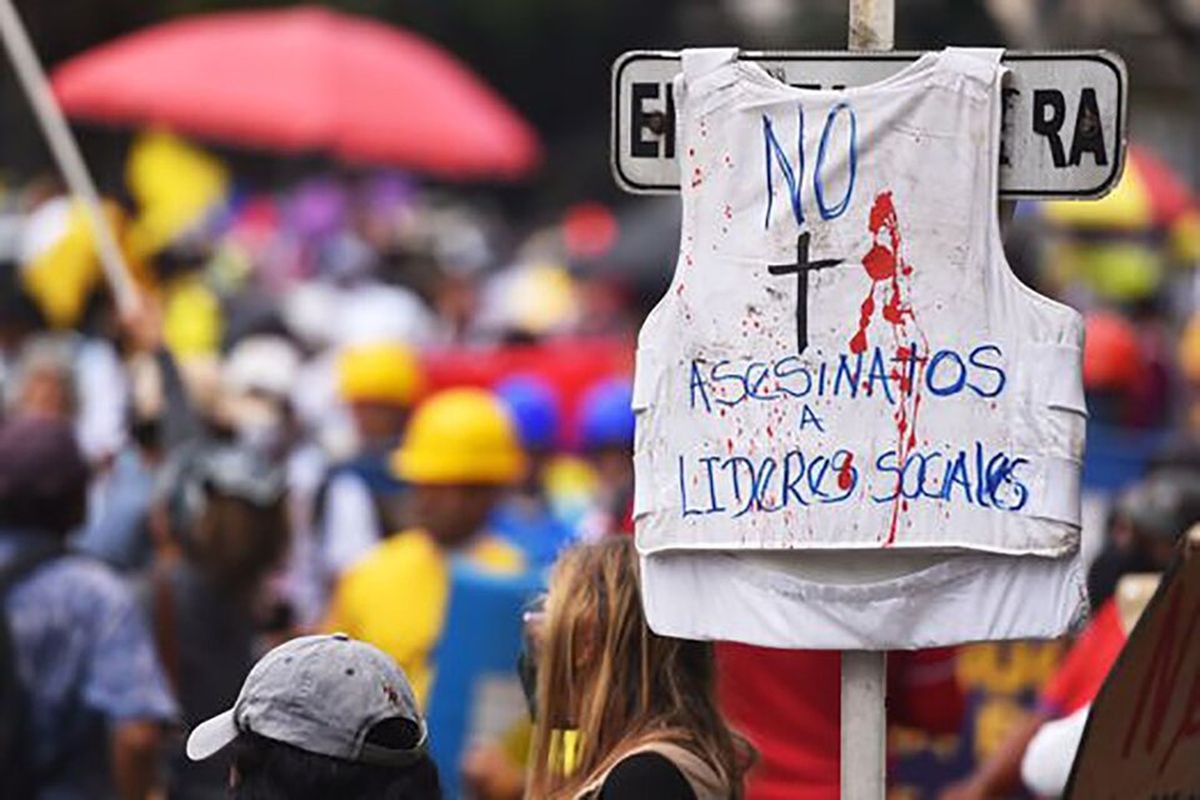 Colombia: este año fueron asesinados 199 líderes sociales.