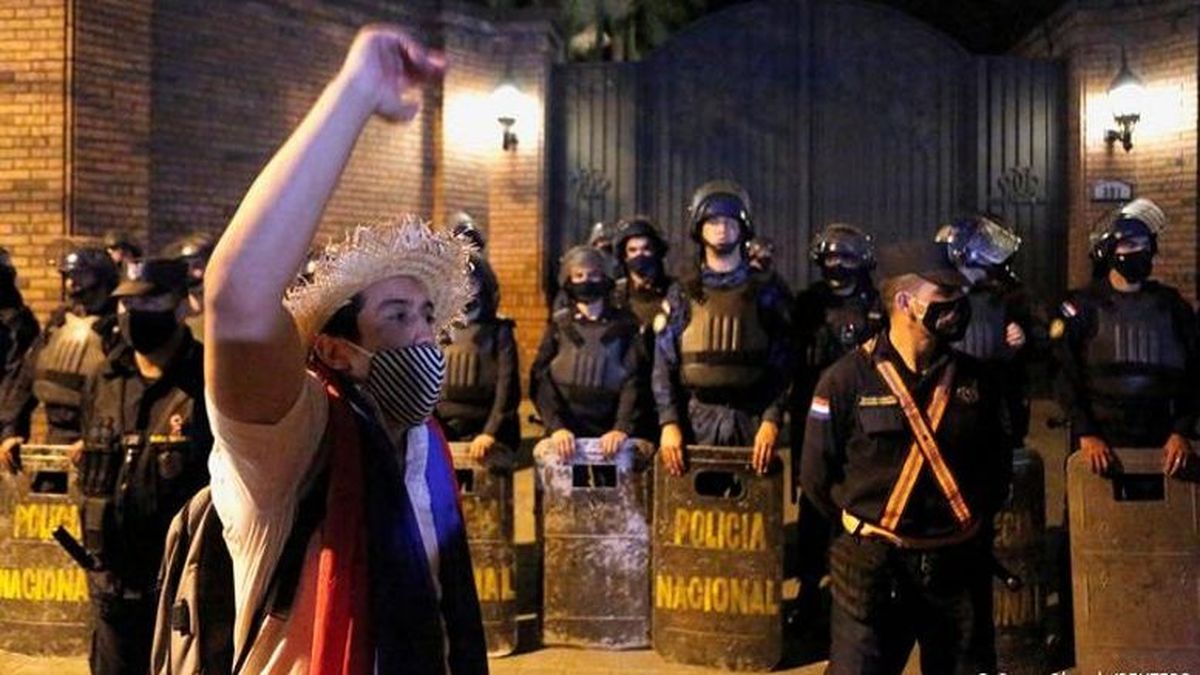 Continúan las movilizaciones populares en Paraguay