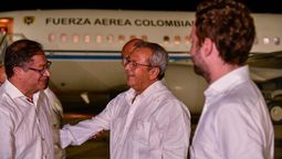 El presidente de Colombia, Gustavo Petro, arribó a La Habana.