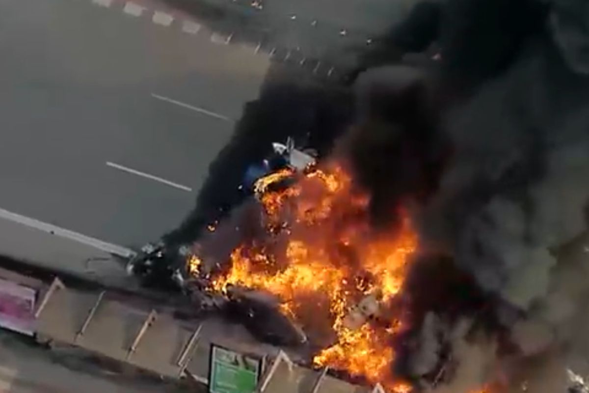 Accidente aéreo en São Paulo.