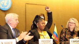 altText(Francia Márquez exigió reparación histórica para afrodescendientes)}