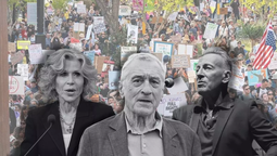 altText(Robert De Niro y Bruce Springsteen lideraron protestas contra Trump en EE.UU)}