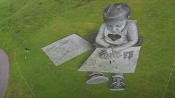 altText(Saype: el artista que pinta obras de 1.500 metros cuadrados )}