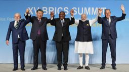 altText(Milei oficializó rechazo de Argentina a integrar el Brics)}