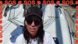 altText(Flotilla publica video del barco interceptado donde viajaba la uruguaya Ana Zugarramurdi rumbo a Gaza)}