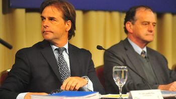 Lacalle Pou y Manini Rìos en su peor momento.