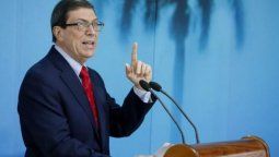 Canciller de Cuba, Bruno Rodríguez.
