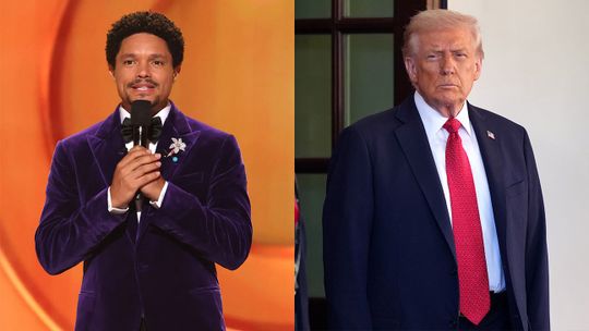 A Trump no le gustó el chiste de Trevor Noah en los Grammy.
