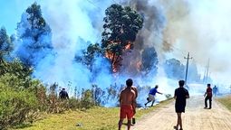 altText(Incendio en Los Titanes fue extinguido )}