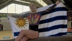 altText(La uruguaya Isabella Marenco lideró una actuación histórica para la gimnasia de nuestro país)}