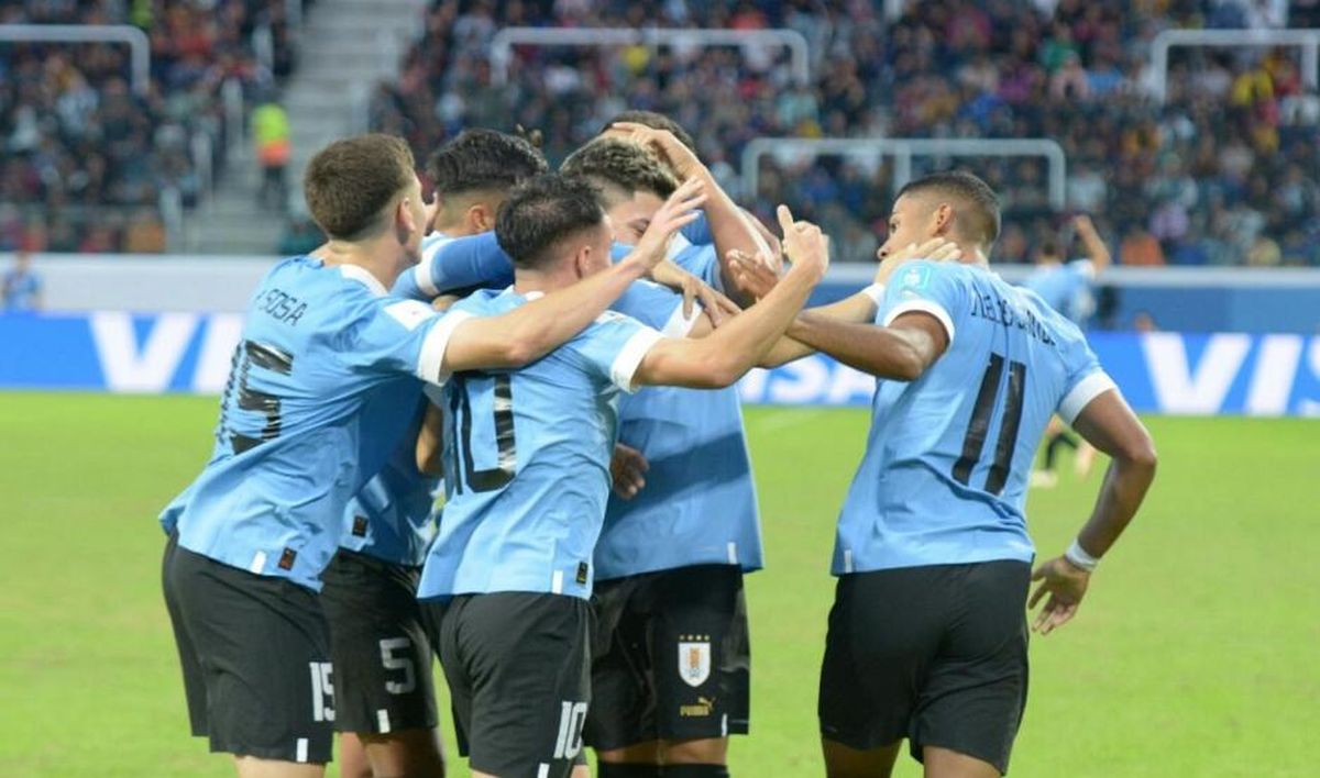 Mundial Sub 20: Uruguay le ganó a Estados Unidos y se metió en la