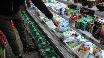 Cayeron las exportaciones de lácteos.