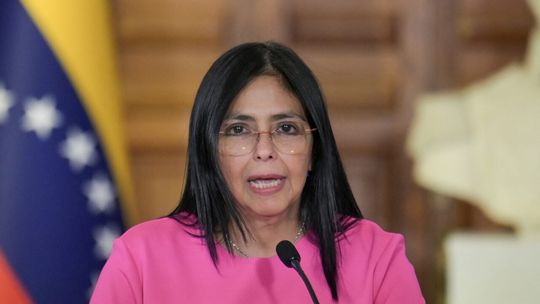 Presidenta encargada de Venezuela, Delcy Rodríguez.