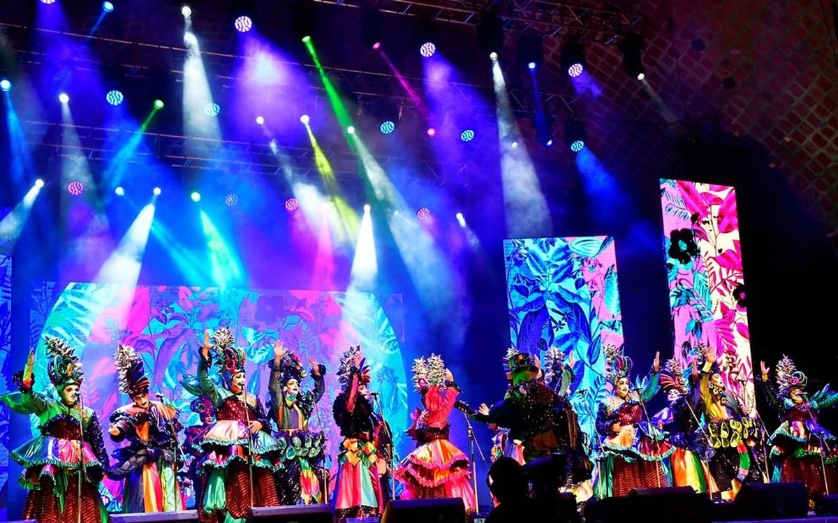 La Gran Muñeca en su primera pasada por el Teatro de Verano.
