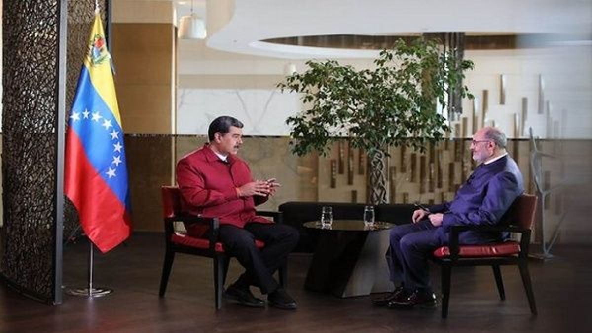 Entrevista de Nicolás Maduro en la cadena televisiva Al Mayadeen.