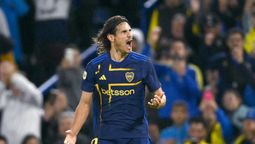 altText(Boca ganó con gol de Cavani y enfrentará a River Plate)}