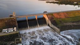 altText(Con anuncio  de CAF y OSE la represa de Casupá se puso a andar)}