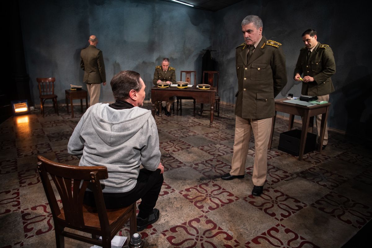 "Las Actas", obra de teatro que recoge las confesiones de Gilberto Vázquez. (Foto: S. Mazzarovich)