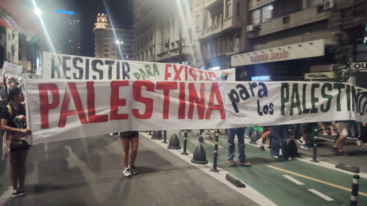 Cientos por Palestina.