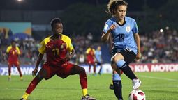 altText(Uruguay cayó goleado ante Ghana en el debut)}