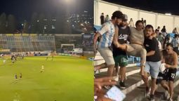altText(Cruce entre hinchas de Cerro y la policía terminó con disparos y heridos)}