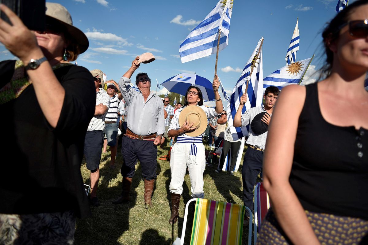 El movimiento Un Solo Uruguay analiza transformarse en un partido político y presentarse a las elecciones 2024. Foto: Ricardo Antúnez / adhocFOTOS 
