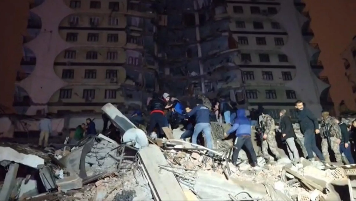 Turquía en ruinas luego de los terremotos del 6 de febrero.