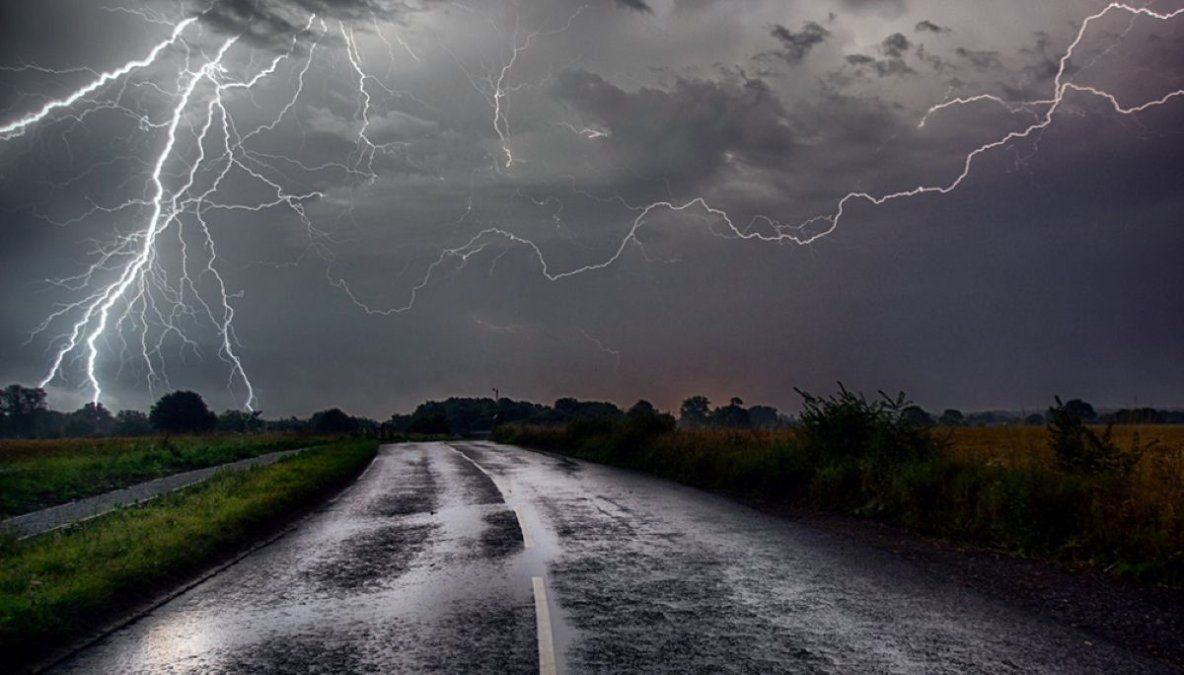 Inumet advirtió por tormentas hasta el miércoles.