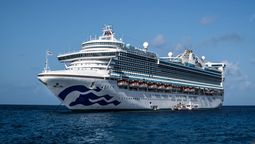 Crucero Caribbean Princess. Con más de 3.000 pasajeros a bordo, llegará a Florida tras registrar un brote de un virus altamente contagioso.&nbsp;