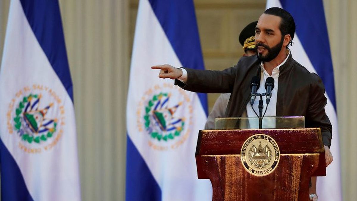 El presidente de El Salvador