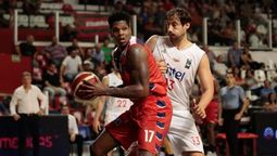 altText(Aguada perdió en el debut de la Basketball Champions League)}