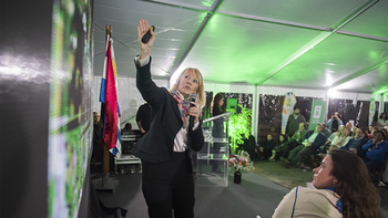 Cosse anunció el plan piloto de recolección de residuos.