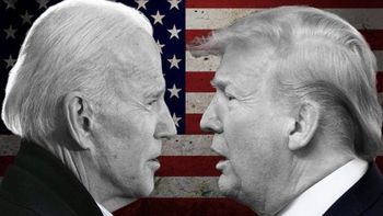 Joe Biden y Donald Trump.