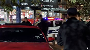 Auto en el que viajaba el bebé asesinado en Colón.