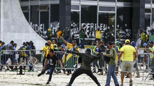 Intento de golpe de Estado en Brasil el 8 de enero.