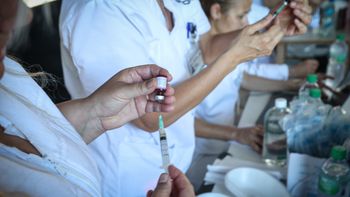 Jornada de vacunación contra el sarampión convocó a cientos de personas