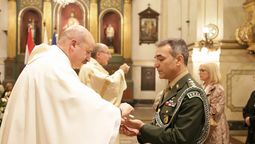 altText(Iglesia Católica en misa al Ejército oró por los 4 soldados)}