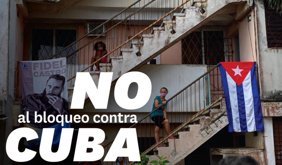 El bloqueo hacia Cuba es un acto terrorista.