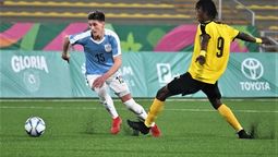 altText(Uruguay es el único clasificado a semifinales en el fútbol Panamericano)}